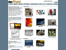Tablet Screenshot of dpcprints.com